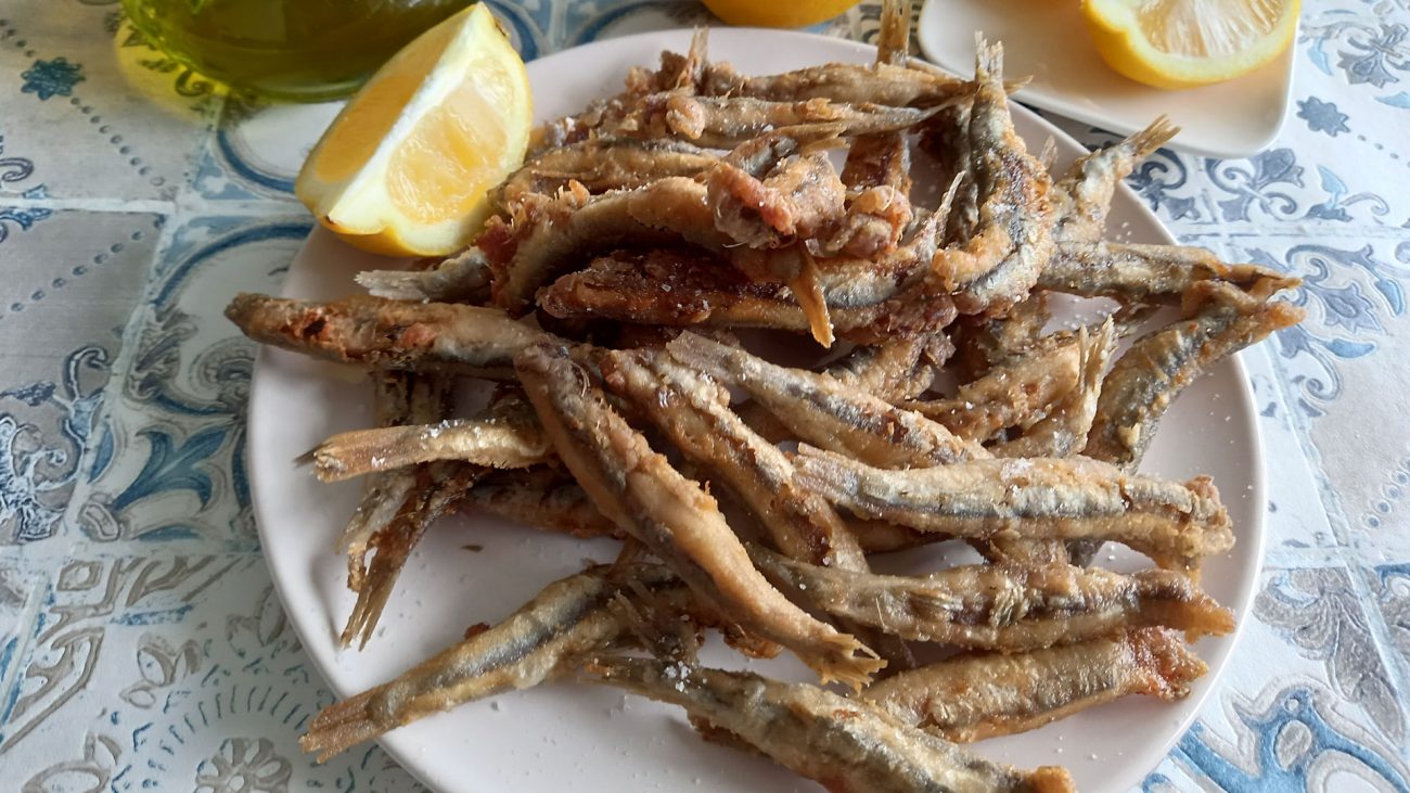 Anchois frits