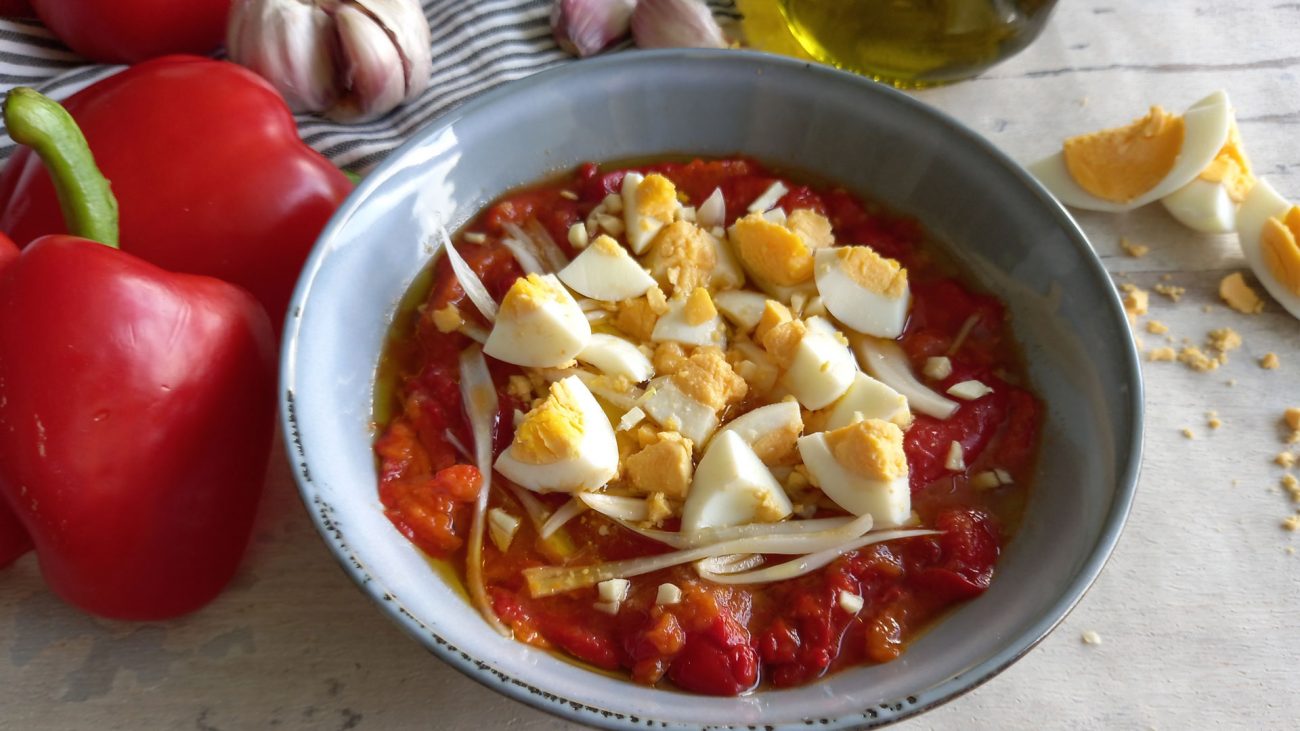 Zorongollo – Salade de poivrons rouges grillés