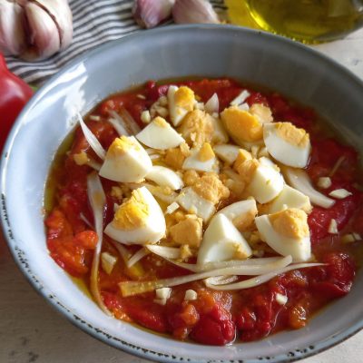 SALADE DE POIVRONS ROUGES RÔTIS ZORONGOLLO