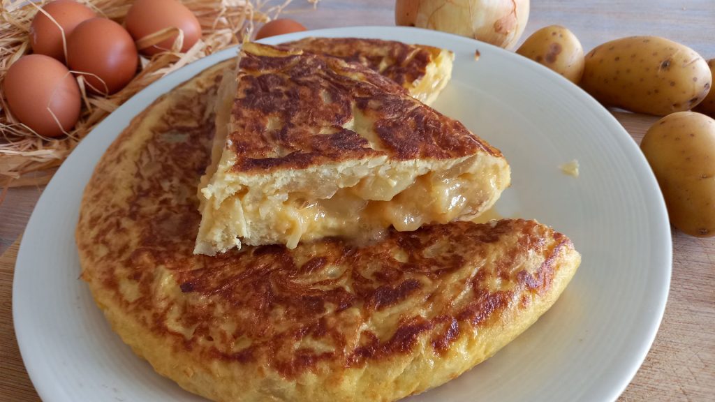 Omelette de patates-tapas
