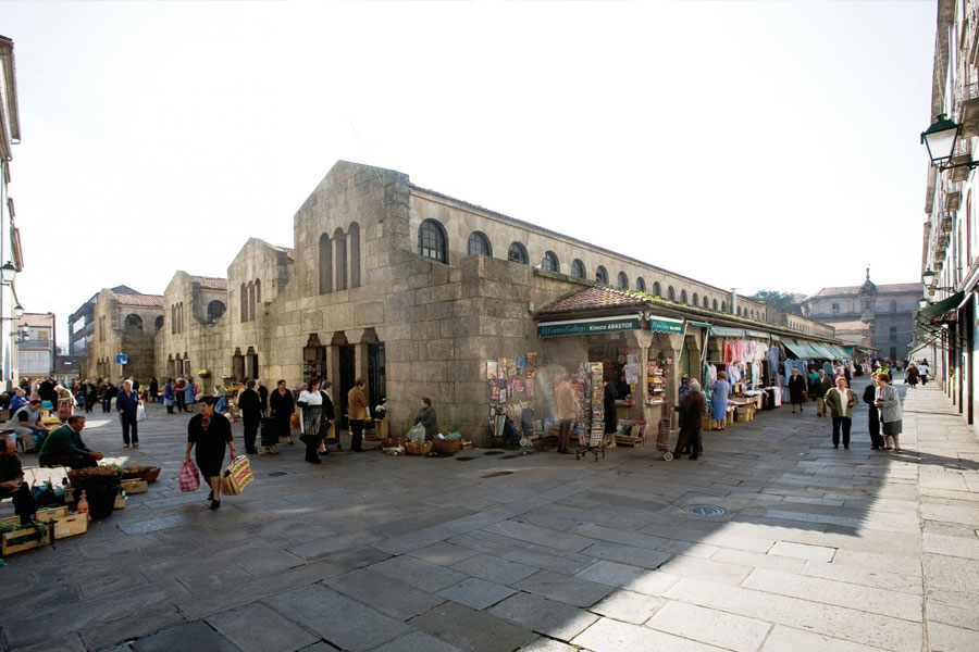 marché couvert Santiago