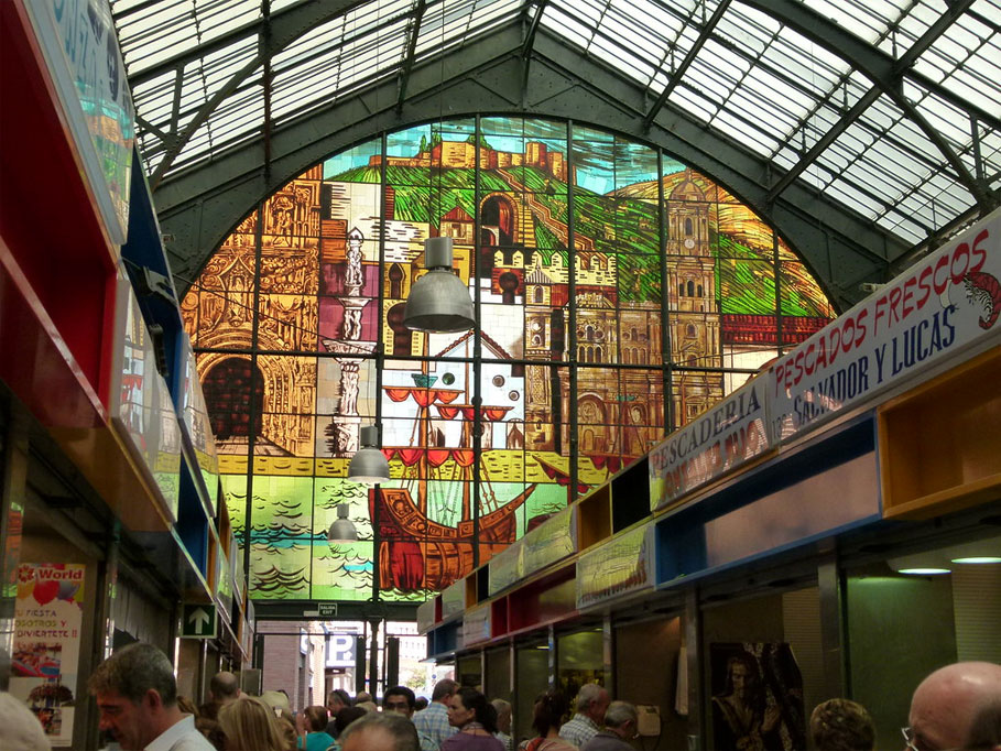 marché couvert Malaga