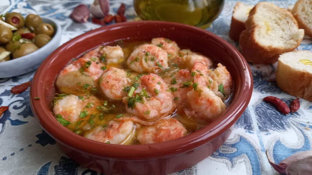 Gambas al ajillo