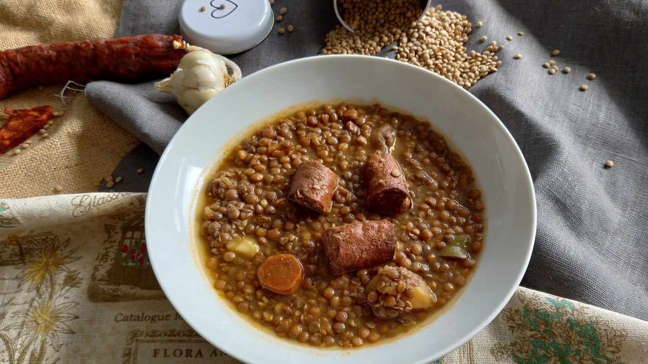 Lentilles au chorizo