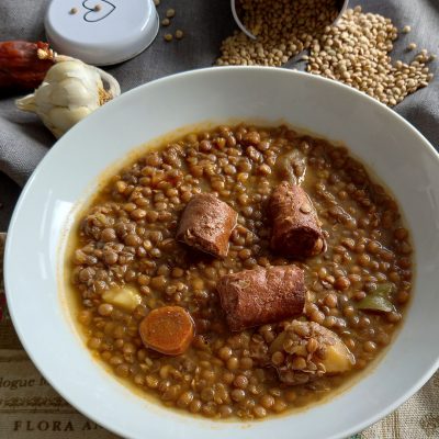 lentilles au chorizo